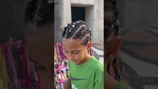 Trenzas de Boxeador  Trenzas Africanas para niños  Marcos Blanco