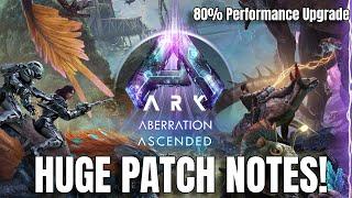 ARK ABERRATION IS HERE - HUGE PATCH NOTES - Performance Upgrade and More