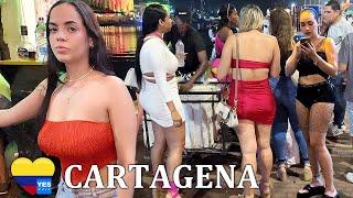  CARTAGENA NIGHTLIFE DISTRICT COLOMBIA 2024 FULL TOUR