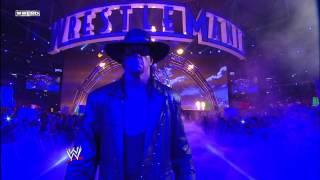 Undertaker makes his entrance WrestleMania 27