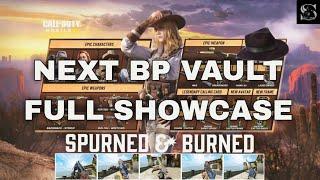 CODM Next Season 7 BP Vault  Spurned and Burned Battle Pass  Full Showcase  COD MOBILE