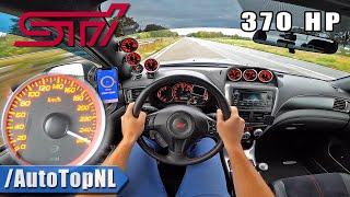 SUBARU WRX STI 370HP *TOP SPEED* on AUTOBAHN NO SPEED LIMIT by AutoTopNL