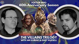 The Villains Trilogy - Omega Davros and Master  Doctor Who 40th Anniversary Releases