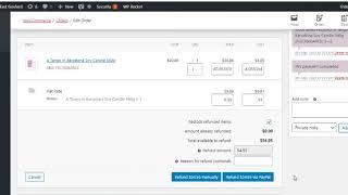 WooCommerce - How to process a refund
