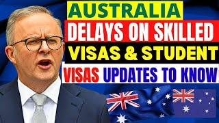 Australia Visa Delays For Subclass 491 189 190 & Study Visas in 2024 Australian Visa Updates