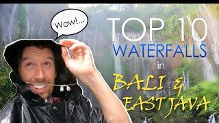 Bali and Java Indonesia  - Top 10 MUST SEE Waterfalls  Indonesia Travel Guide