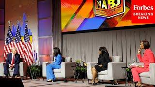FULL EVENT Trump Gives Fiery Interview At National Association Of Black Journalists Convention Q&A