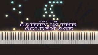 Gaiety in the Golden Age  Piano Tutorial