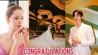 Lee Junho And Im Yoona Wedding Photos Tending Online CongratulationsAgency Revealed It