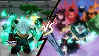 Every Heroes Battlegrounds Character vs Anime Comparison NEW MASTERY DEKU AWAKEN 