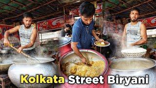 Kolkata Special Street Biryani  More Than 500 Plates Are Sold Daily  Indian Street Food