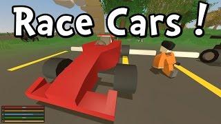 UNTURNED - RACE CAR TAXI BUS QUAD  Gameplay Playthrough 1080p