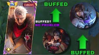 YU ZHONG CAN EASILY DESTROY THESE BUFFED META HEROES  MOBILE LEGENDS GAMEPLAY