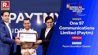 RBETA 2024 Fintech Winner Paytm Soundbox  Republic Business