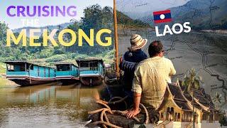 2 DAY SLOW BOAT to LUANG PRABANG LAOS  MEKONG RIVER BOAT  #laos #backpacking #travel