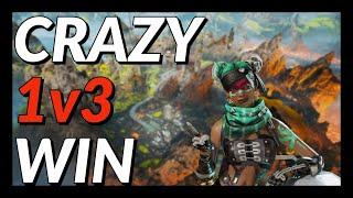  CRAZY 1v3 Win  APEX LEGENDS  Opponents DESTROYED  IRM