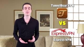 TunnelBear VPN Review - Comparison of Tunnel bear and ExpressVPN