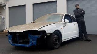 I bought completely destroyed JDM front Integra