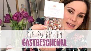 Die TOP 20 Hochzeits-Gastgeschenke