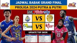 Jadwal Grand Final ProLiga 2024  LAVANI VS BHAYANGKARA  ELEKTRIK VS BIN  Update Top Skor ProLiga