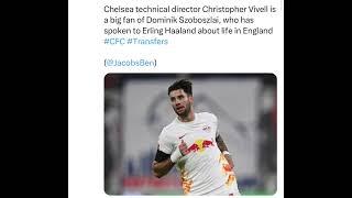 Chelsea technical director Christopher Vivell is a big fan of Dominik Szoboszlai who has spoken to