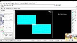 Contact Analysis less than 3 minutes   Ansys Mechanical APDL  Annauniversity