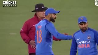 Virat angry on umpires Rain makes difficult for India