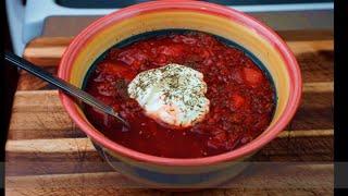 Easy Beef Borscht Recipe