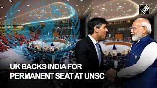 UK backs India’s claim for a permanent seat on UN Security Council