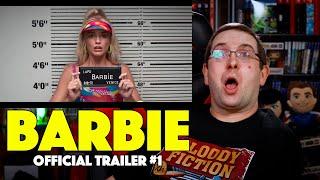 REACTION Barbie Trailer #1 - Margot Robbie Movie 2023