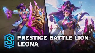 Prestige Battle Lion Leona Skin Spotlight - Pre-Release - PBE Preview - League of Legends