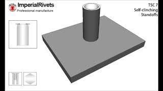 TSC 7 Self-clinching Standoffs - Imperial rivet & fasteners