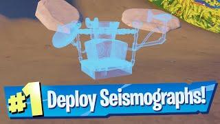 Deploy Seismographs in Misty Meadows or Catty Corner Location - Fortnite