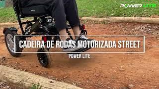 Cadeira de Rodas Motorizada Leve Street Power Lite