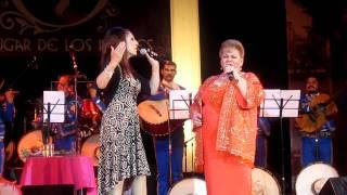 Viola Dorantes y Paquita la del Barrio reconciliación y homenaje No sigas llorando