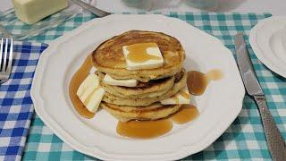 طريقة تحضير البانكيك الامريكي على الاصول How to make the Fluffiest American Pancakes Recipe Ever