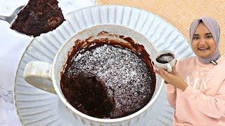 Dangerously good CHOCOLATE MUG CAKE Microwave recipe and no eggs