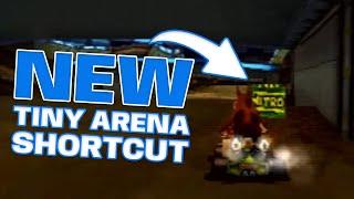 Doing a BRAND NEW SHORTCUT in a Crash Team Racing Speedrun