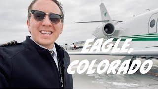 PRIVATE JET FUN  EAGLE COLORADO TO CHICAGO MIDWAY  Gulfstream 200