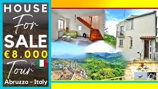 €8K  BARGAIN Cheap Move in Ready Home in Abruzzo ITALY in Gorgeous Historical Centre Close to Sea