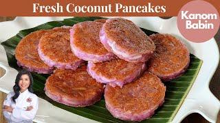 It’s Perfect Aroma Of Coconut Milk Fresh Coconut Pancakes khanom Babin