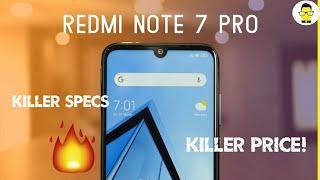 Xiaomi Redmi Note 7 Pro unboxing hands-on review camera samples and benchmarks