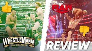 HOLLYWOOD-NIVEAU mit SCHLECHTEM ENDE?   WWE WRESTLEMANIA 39 - ReviewRückblick + RAW after Mania