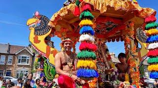 Part 2  Chariot Festival 2022 Sri Vel Murugan Temple  Catford London