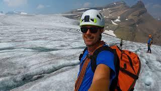 The Onion Polaris Peak via Iceberg Lake and Bow Glacier Ice Cave