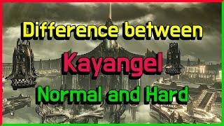 Differences in Kayangel Hard - Gate 14