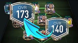 Ultimate Final Team Upgrade Legacy Team 21  Fifa Mobile F2P - Team Upgrade