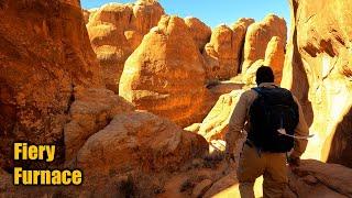 Fiery Furnace in Arches National Park