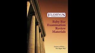 Flemings Law Prepare FLYSE Baby Bar Intro