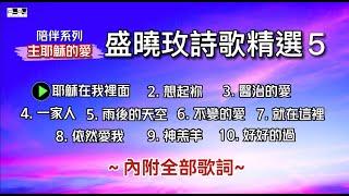 盛曉玫詩歌精選 5 陪伴系列 主耶穌的愛  50分鐘連續播放